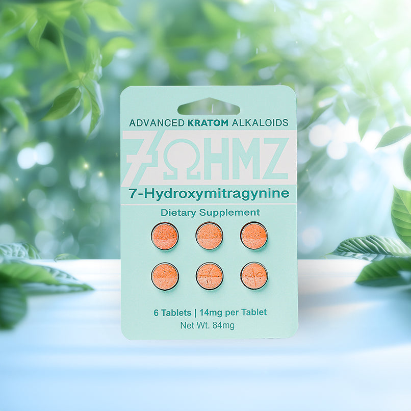 7OHMZ Botanical Tablets – 6 Pack (14mg each)