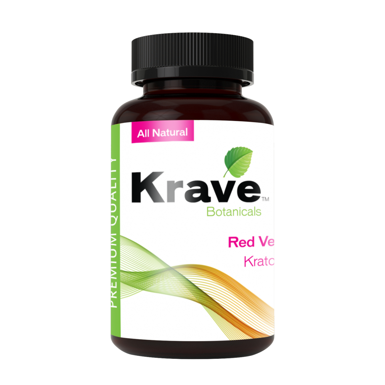 Red Vein Kratom Capsules – Krave Botanicals