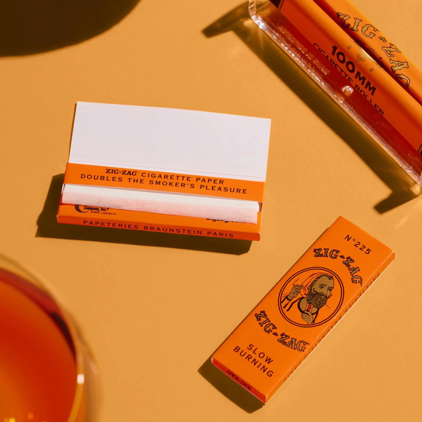 Zig-Zag French Orange Rolling Papers