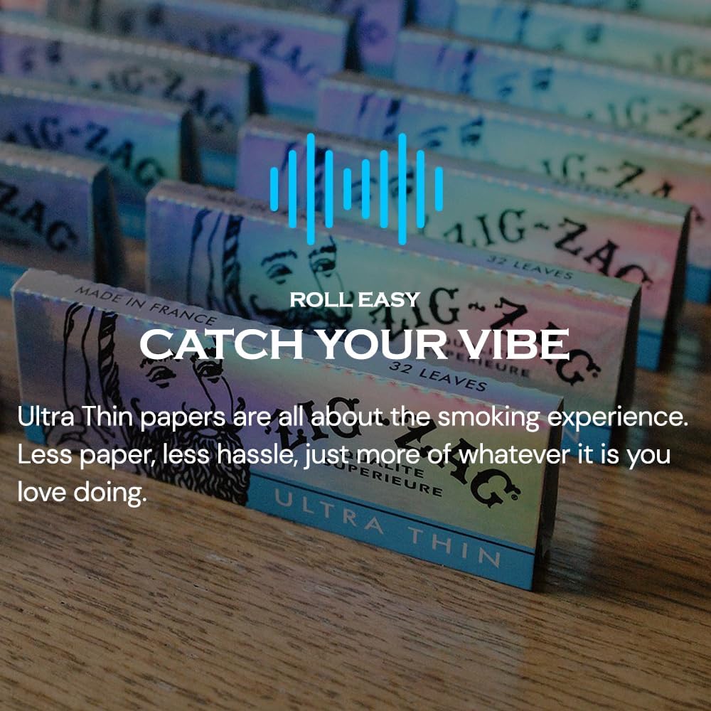 Zig-Zag Ultra Thin Rolling Papers – Single Pack
