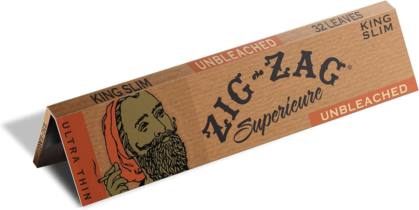 Zig-Zag Unbleached 1¼ Rolling Papers – Ultra Thin