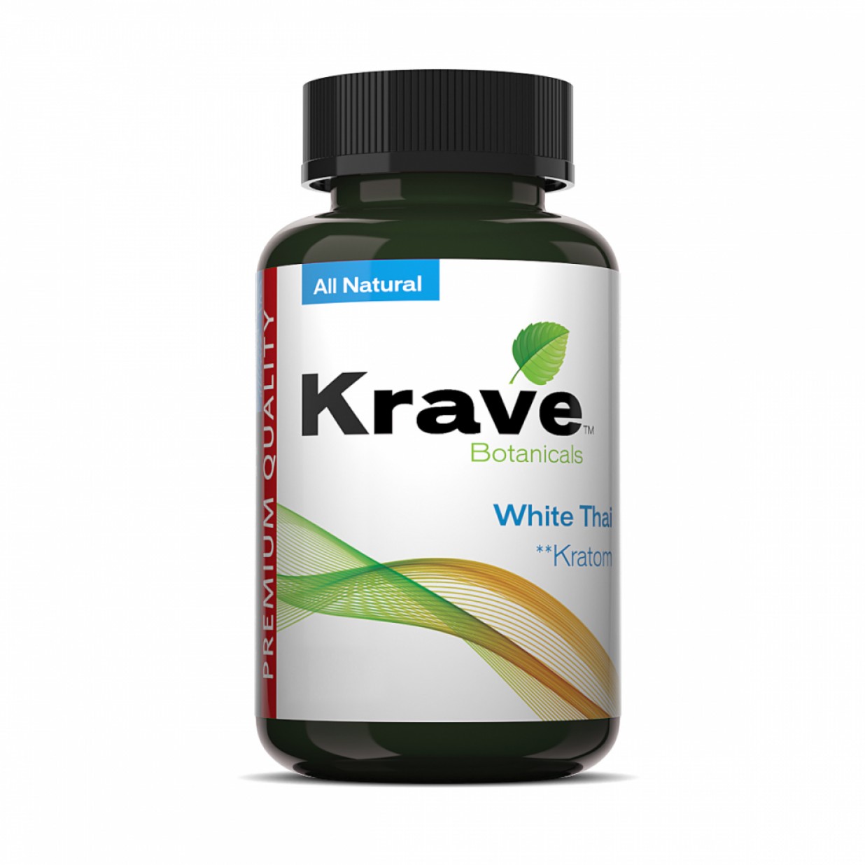 White Thai Kratom Capsules – Krave Botanicals